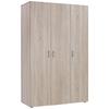 Drehtürenschrank 110,7cm Basic Sonoma Eiche Dekor - Sonoma Eiche, KONVENTIONELL, Holzwerkstoff (110,7/179/51,9cm)
