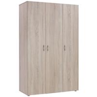 Drehtürenschrank 110,7cm Basic Sonoma Eiche Dekor - Sonoma Eiche, KONVENTIONELL, Holzwerkstoff (110,7/179/51,9cm)