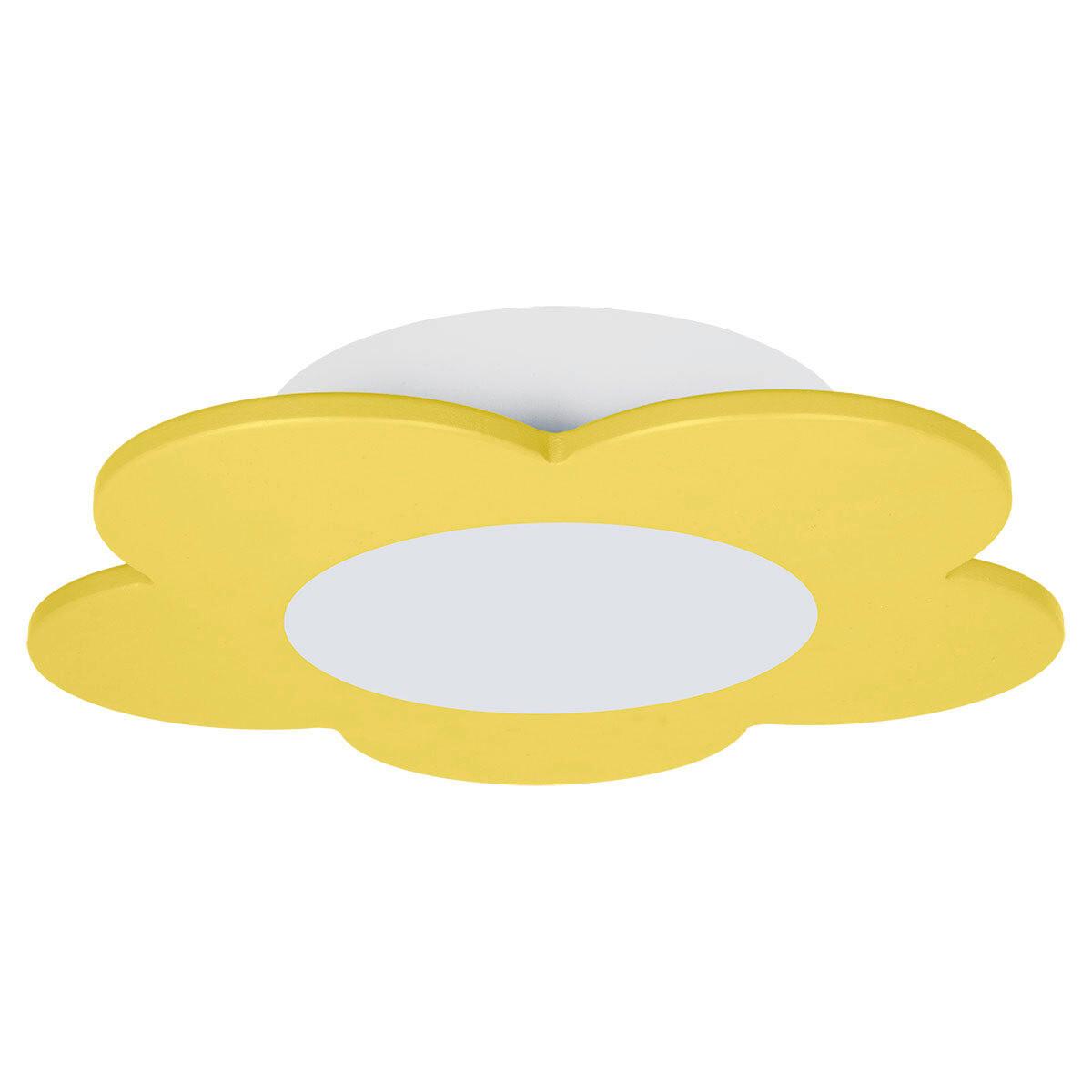 Kinderdeckenleuchte 2044120 Fiore - Gelb, Basics, Holzwerkstoff/Kunststoff (33/20cm)