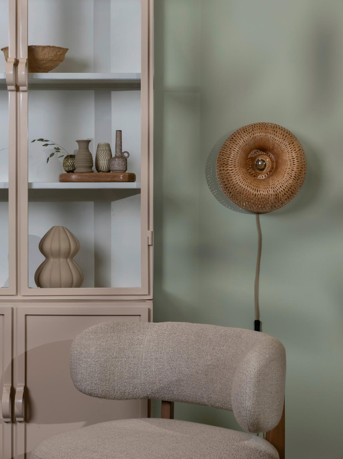 Wandleuchte Barbados - Naturfarben, Basics, Naturmaterialien (35/15cm) - Good & Mojo