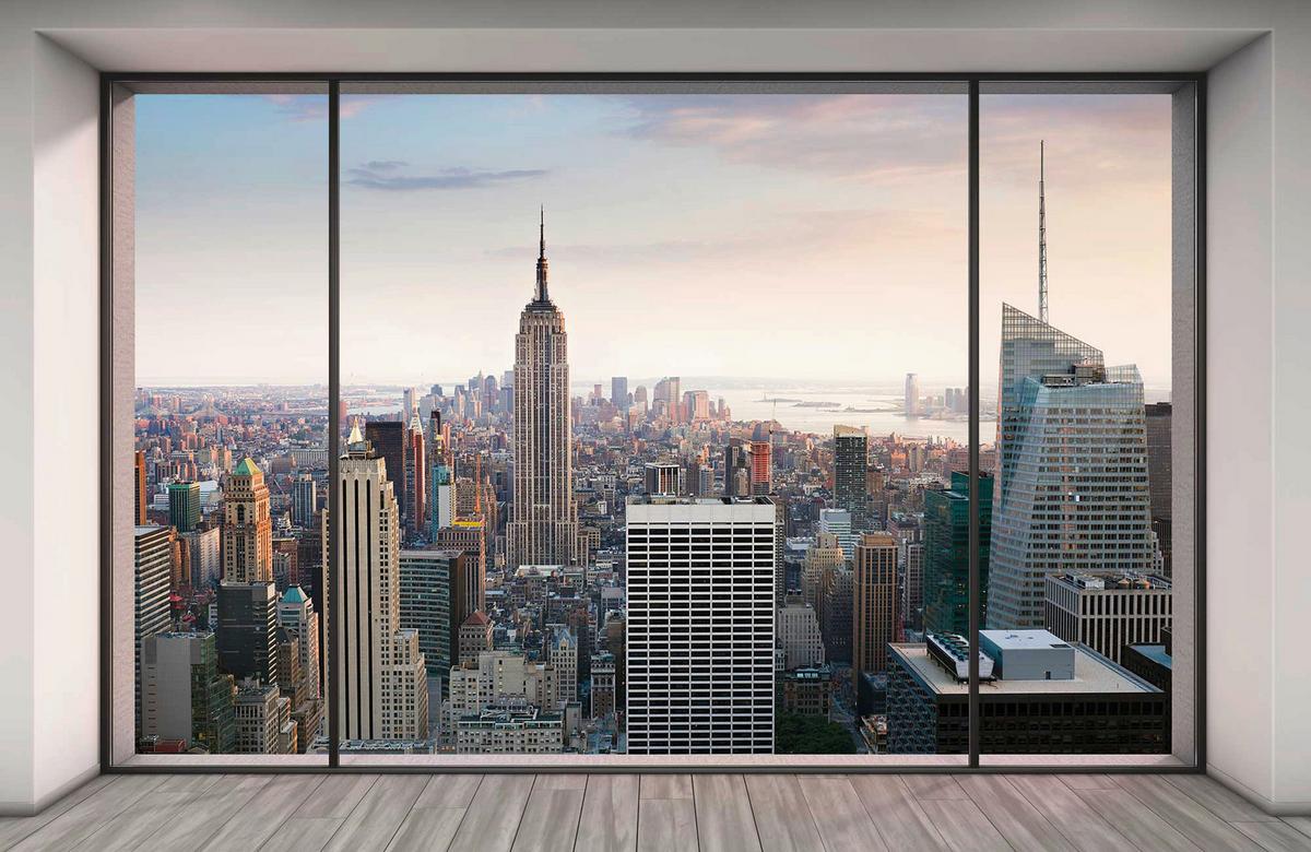 Vliestapete Penthouse - Multicolor, Basics (400/260cm) - Komar