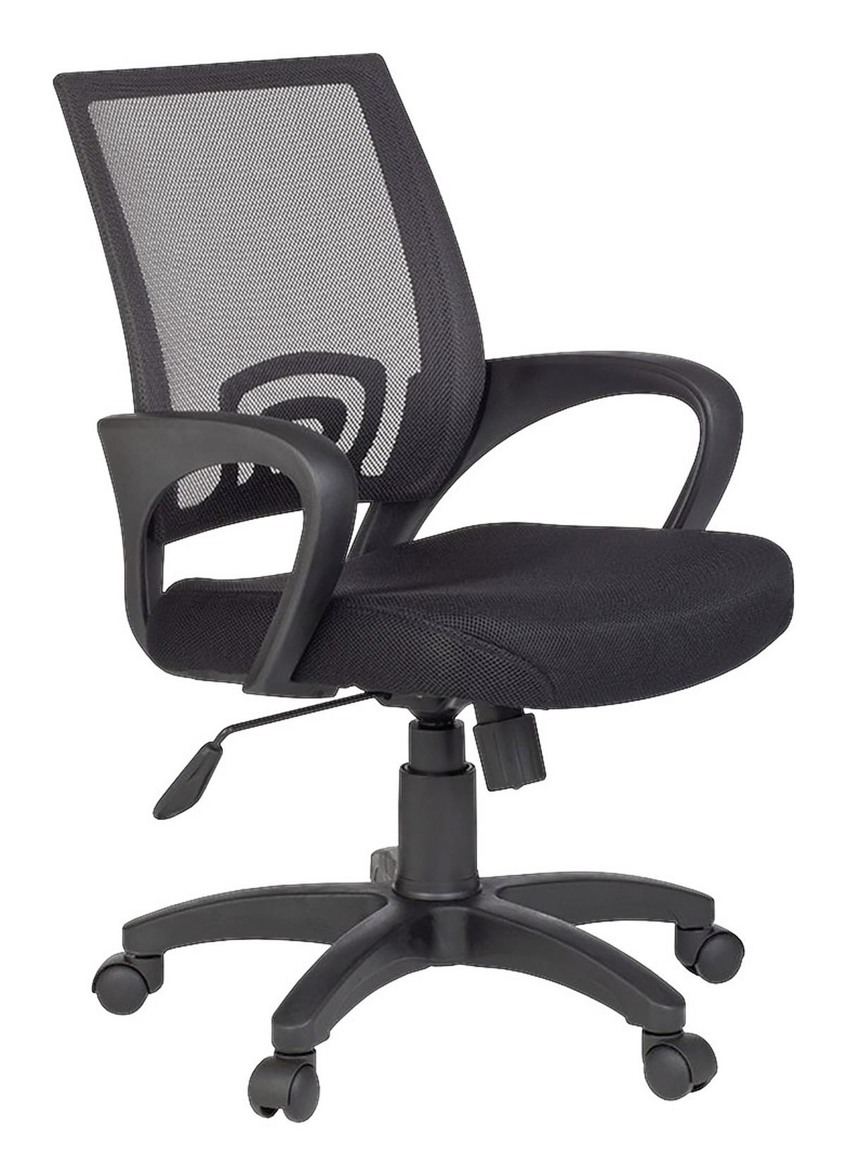 Otočná stolička pre dieťa Rivoli čierna - čierna, Konventionell, textil/plast (57/97/50cm) - MID.YOU