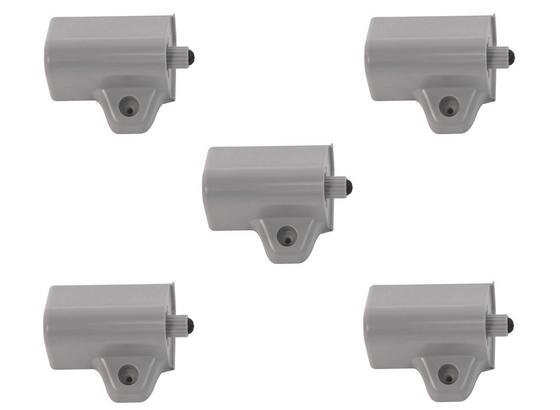 Türdämpfer Packs - Alufarben, Metall (1/1/1cm) Türdämpfer Packs - Alufarben, Metall (1/1/1cm)