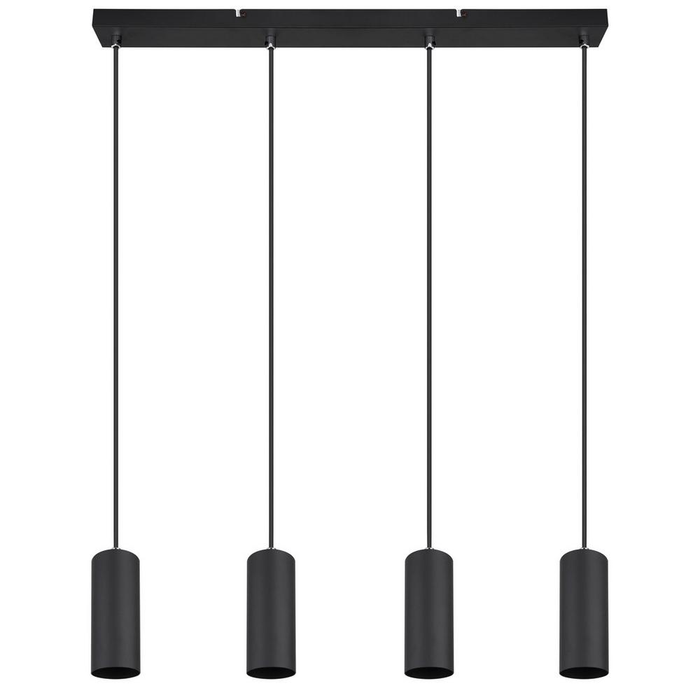 Závěsné svítidlo Witmo,V: 120cm, černá