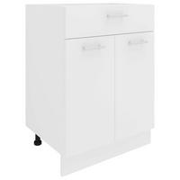 Küchenunterschrank Esilo 60 Cm Weiß - Weiß, KONVENTIONELL, Holzwerkstoff (60/82/46cm) - MID.YOU