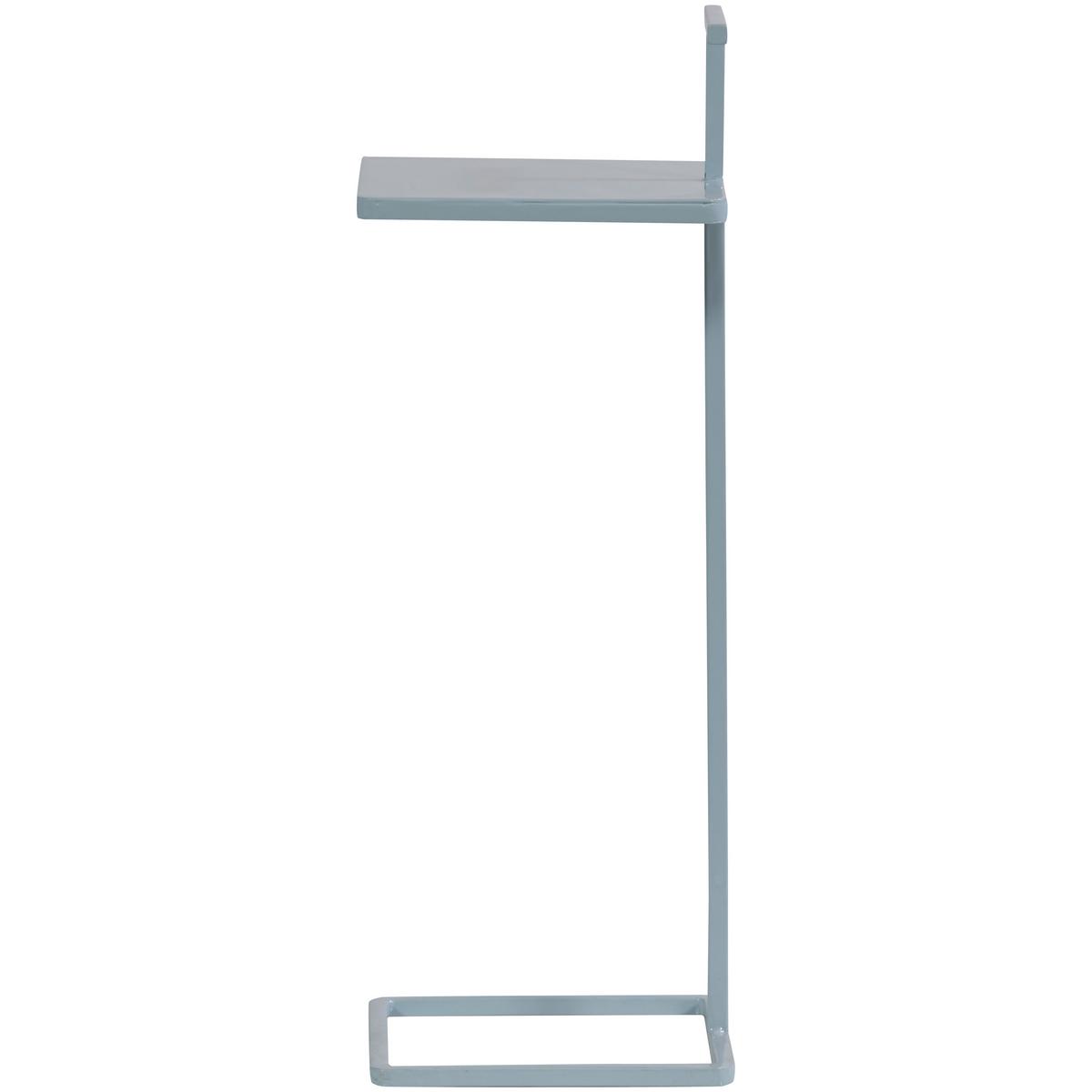 Beistelltisch Toste Hellblau B: 22 cm - Hellblau, Design, Metall (22/22/64cm) - Livetastic