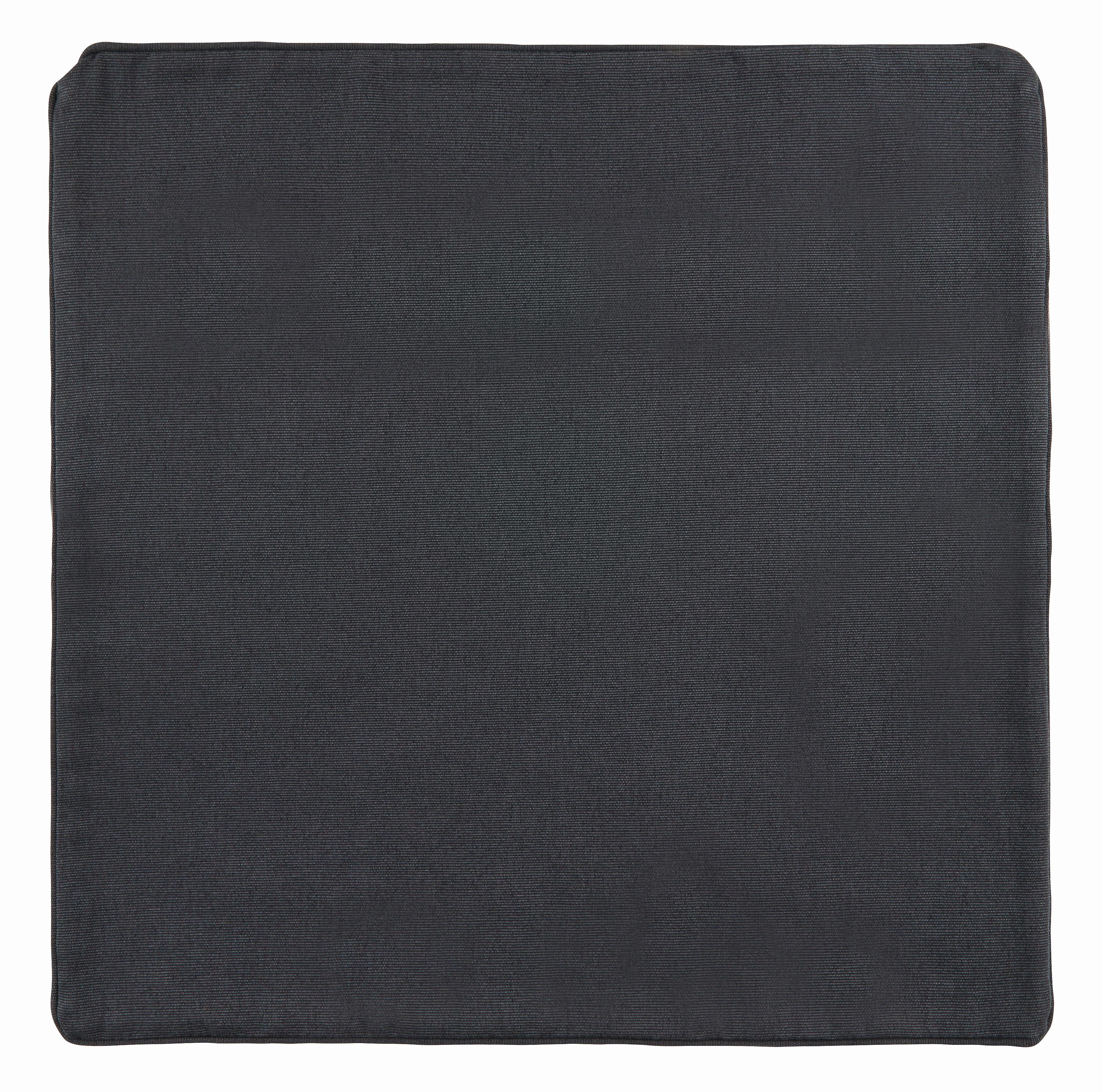 POTAH NA POLŠTÁŘ Steffi Paspel, 40/40cm - antracitová, textil (40/40cm) - Mary's