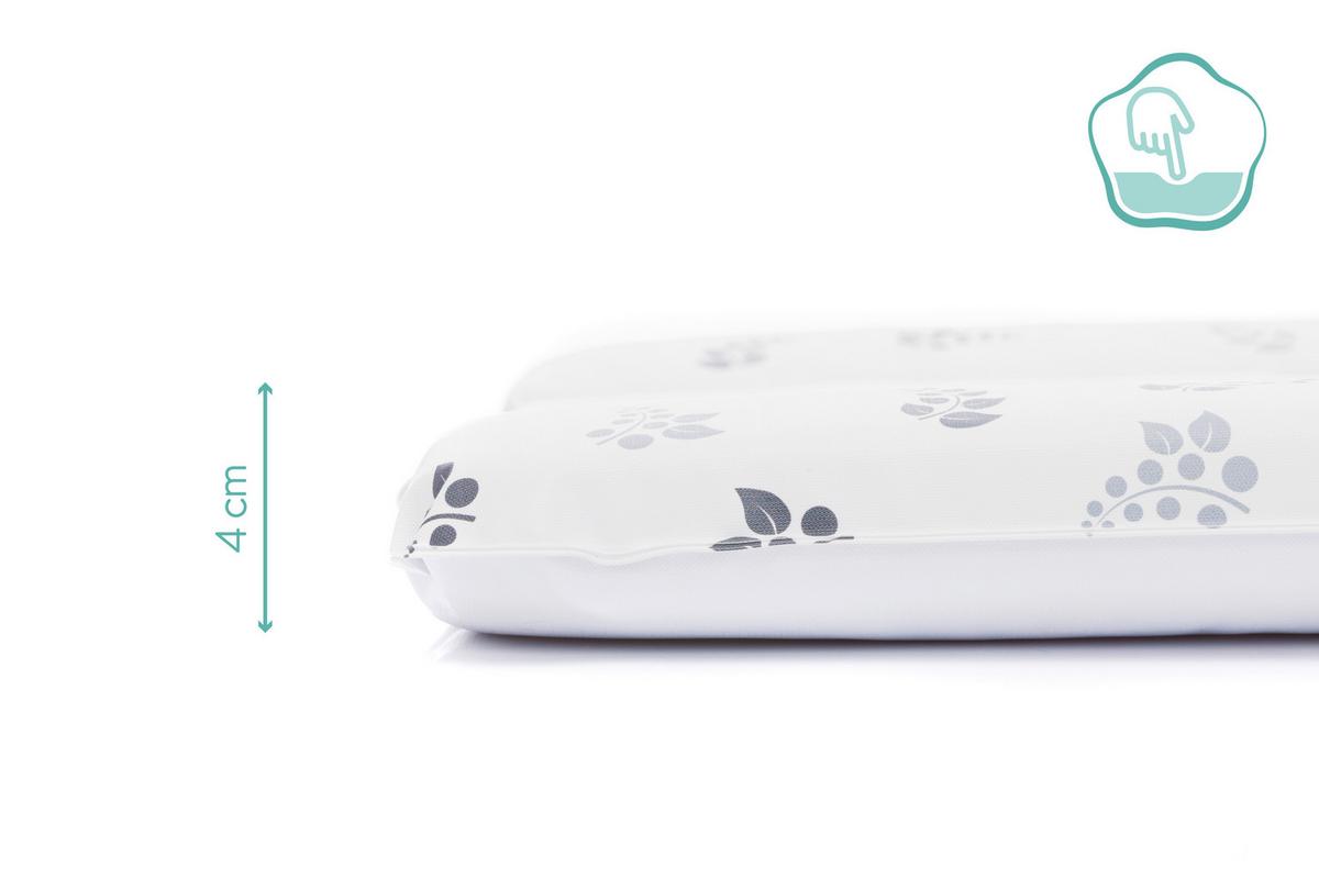 Wickelauflage Kunststoff Weiß Giraffen Motiv, Abwischbar - Weiß, LIFESTYLE, Kunststoff (70/53/4cm) - Fillikid
