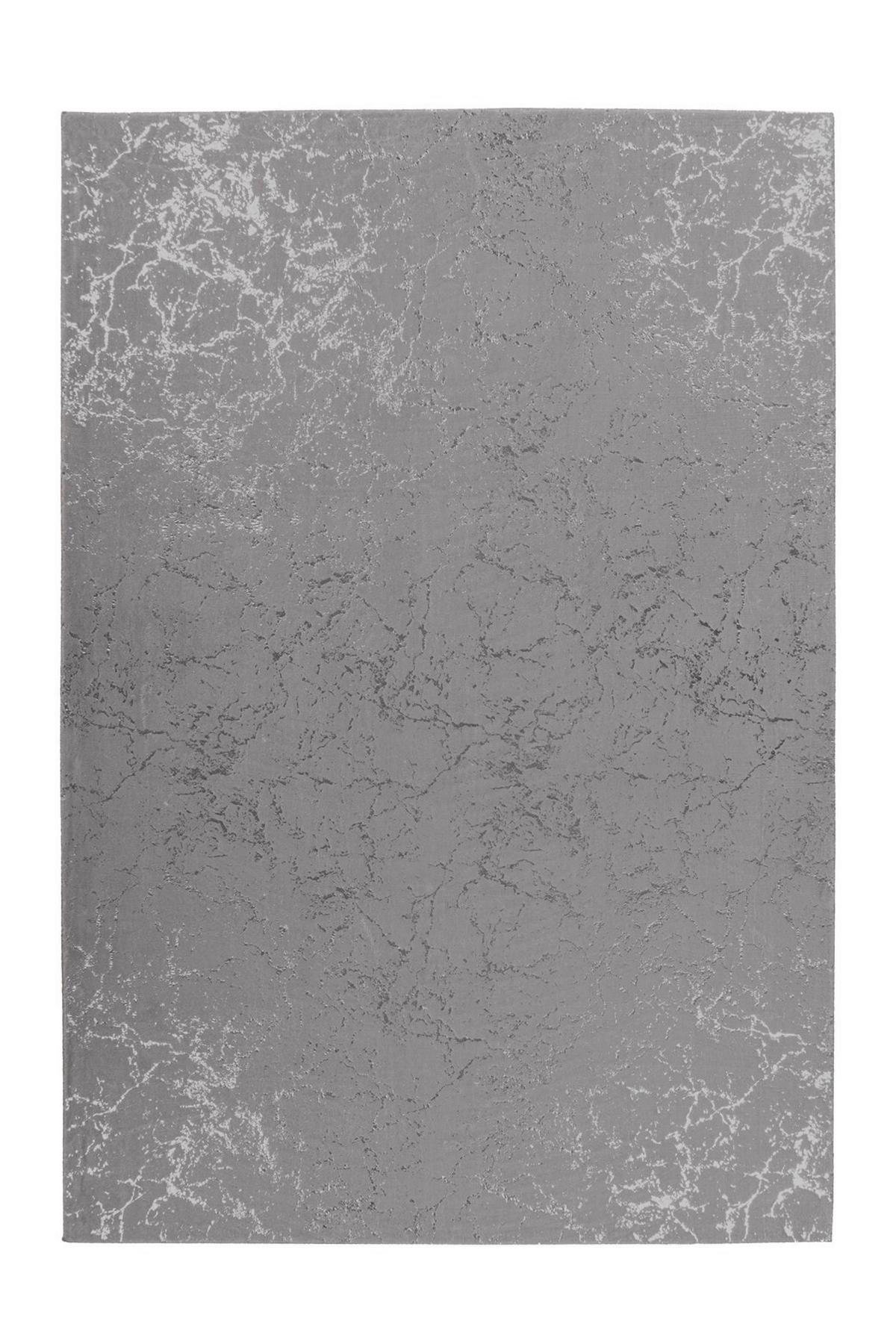 Teppich Bijou 225 Siberfarben/Taupe, 80x150 cm - Taupe/Silberfarben, KONVENTIONELL, Textil (80/150cm)