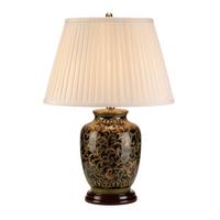 Tischleuchte Morris-Tl-Small - Goldfarben/Schwarz, KONVENTIONELL, Keramik (41/59cm) - Elstead Lighting