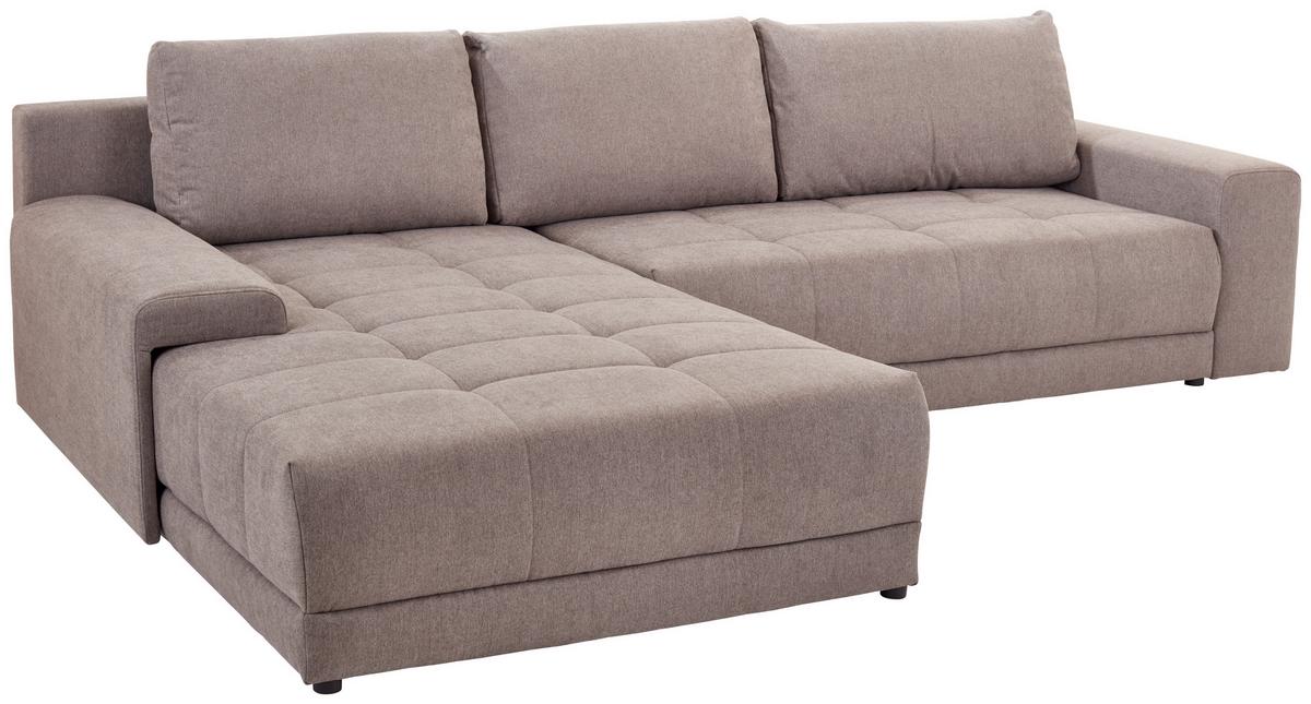 Rohová Sedacia súprava Adria, sivá - čierna/sivá, Modern, textil/plast (213/308cm) - Luca Bessoni
