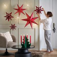 Dekorační LED svítidlo TAMI - červená, kov/plast (75/75cm) - Mömax