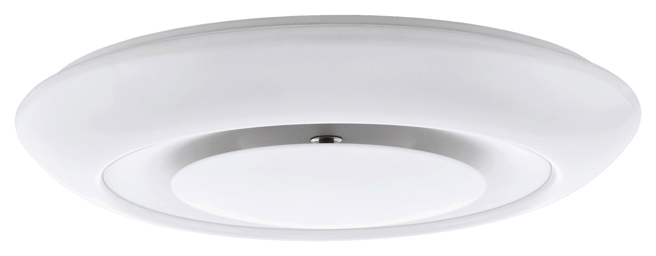 LED-Deckenleuchte Batida Ø 49 cm mit Smart-Steuerung - Weiß, MODERN, Metall (49/9,5cm) - Eglo