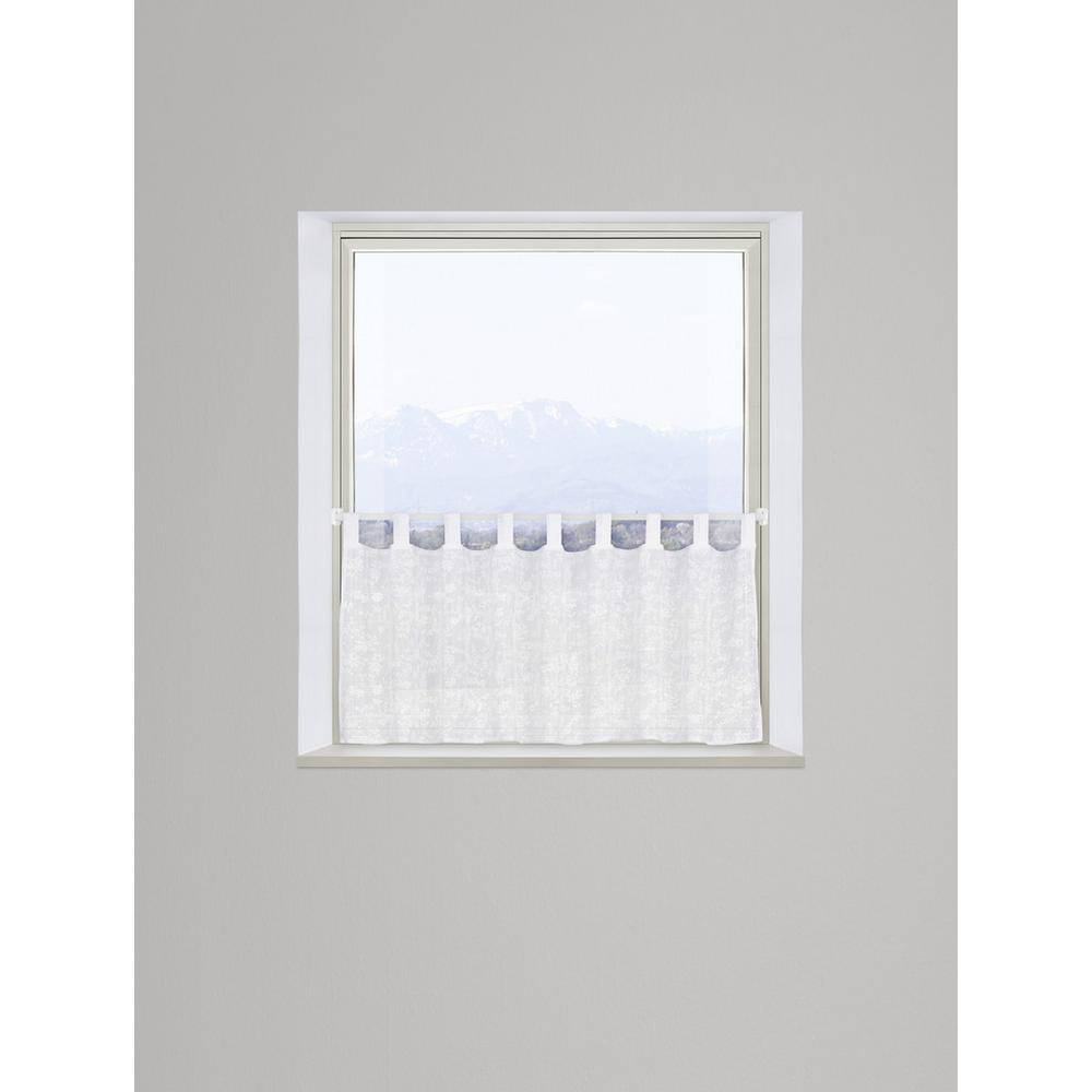 Záclona Krátká Raphaela, 145/50cm, Bílá