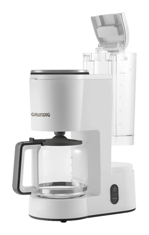 Filterkaffeemaschine New Line 10 Tassen Glaskanne 1,25 L - Weiß, Basics, Glas/Kunststoff (15,5/36/33,7cm)