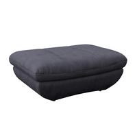 Hocker Park - Schwarz/Dunkelblau, MODERN, Textil (107/75cm) - Luca Bessoni
