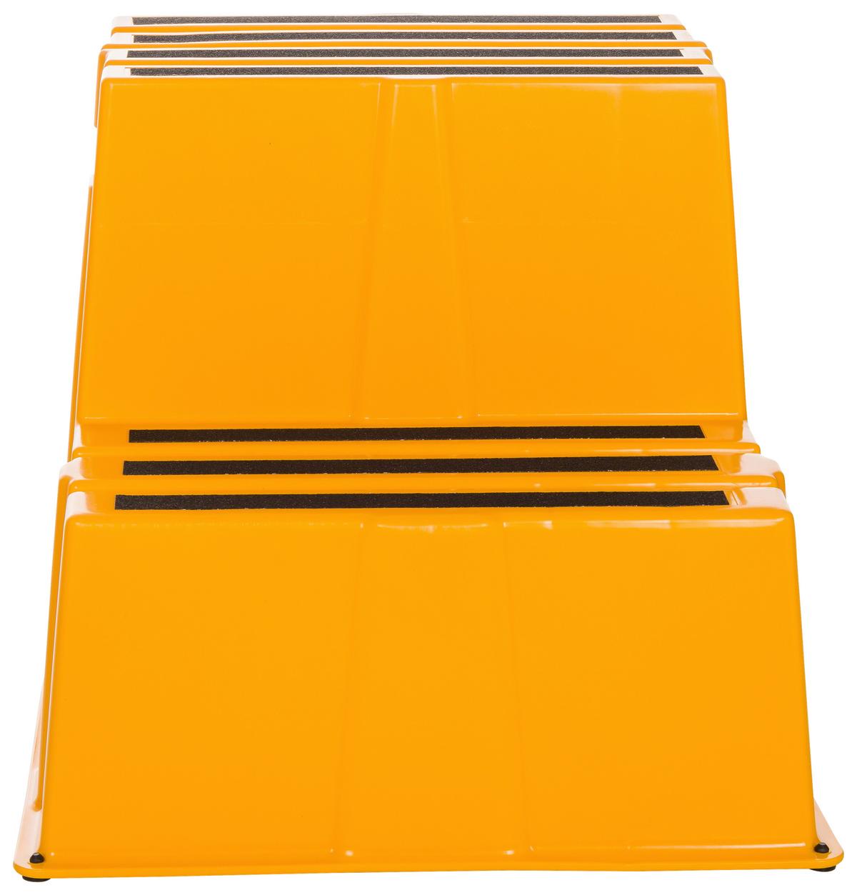 Tritthocker Tio-E2 - Gelb, Basics, Kunststoff (57/51/65cm) - MID.YOU