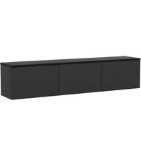 LOWBOARD Neon Anthrazit B: 160cm - Anthrazit, Design, Holzwerkstoff (160/35/32cm) - MID.YOU