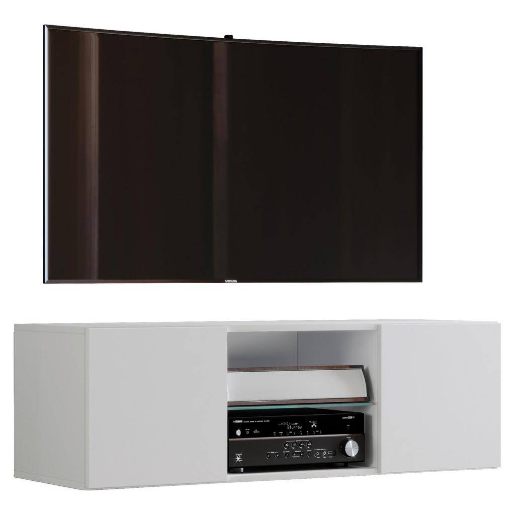 TV-Lowboard Jusa B: 115 cm Jusa 115 Weiß