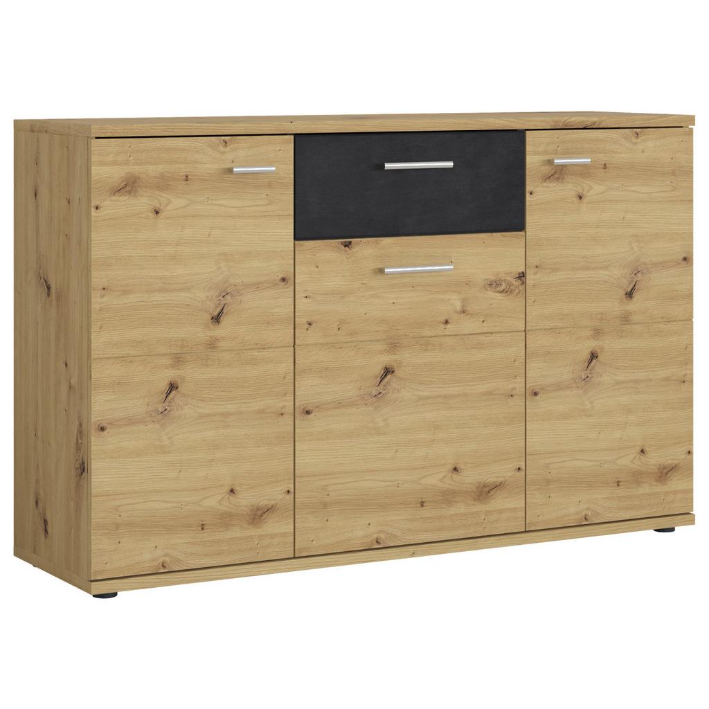 Sideboard Nina Eiche Artisan/Fresco B: 131 cm
