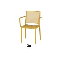 Stapelstuhl T20096 - Gelb, Basics, Kunststoff (46/80/56cm) - Siena Garden