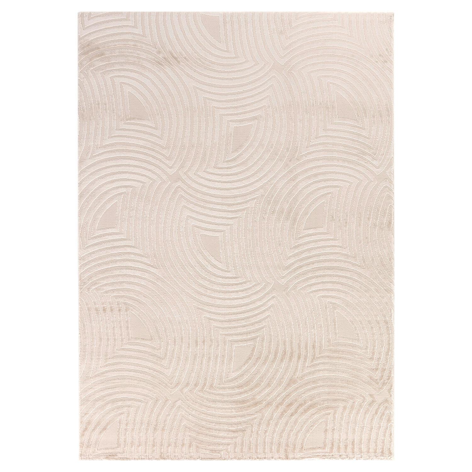 Webteppich Sahara - Beige, Design, Textil (80/150cm) - Novel