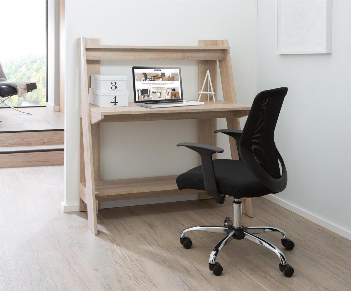 Schreibtisch Arizona Eichefarben B: 121 cm - Eichefarben, Design, Holzwerkstoff (110/121/55cm) - MID.YOU