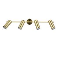DECKENSTRAHLER 94-01740 - Messingfarben, KONVENTIONELL, Metall (76/9/18cm)