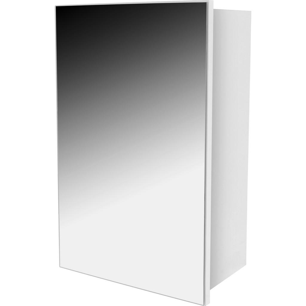 Wandregal Tom 1 Tür B/H/T: 40x60x20 cm Weiß