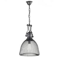 Hängeleuchte 4908/S - Schwarz, KONVENTIONELL, Metall (32/90cm)