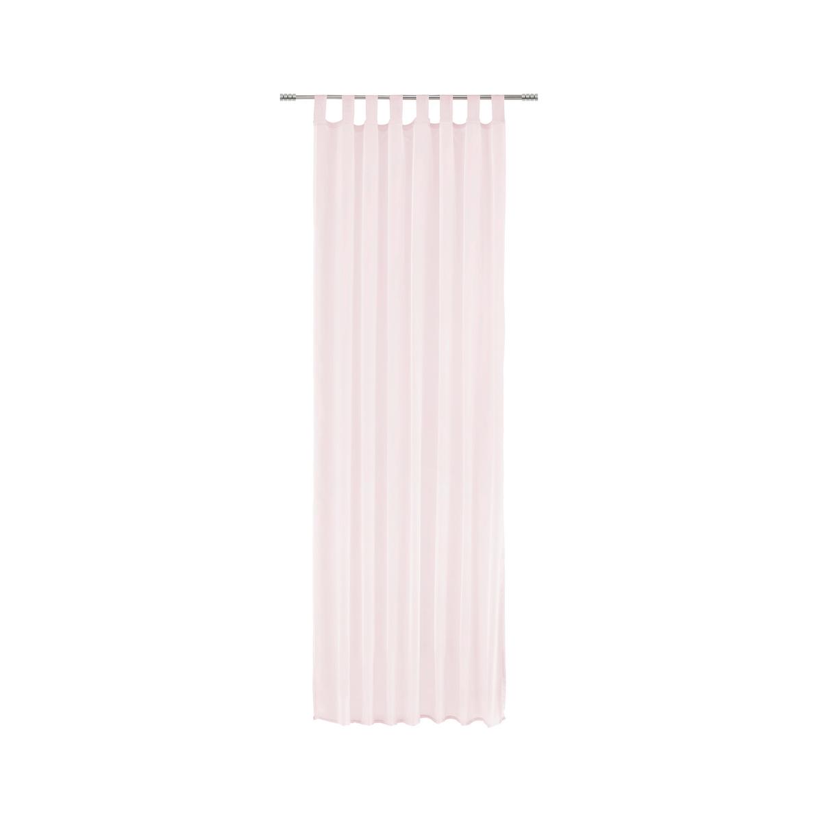 ZÁVĚS S POUTKY Hanna 2ks/bal.,140/245cm - růžová, textil (140/245cm) - Based