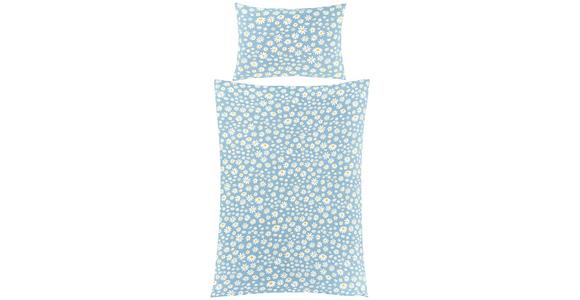 Bettwäsche Daisy - Pastellblau/Hellgelb, ROMANTIK / LANDHAUS, Textil (140/200cm) - James Wood