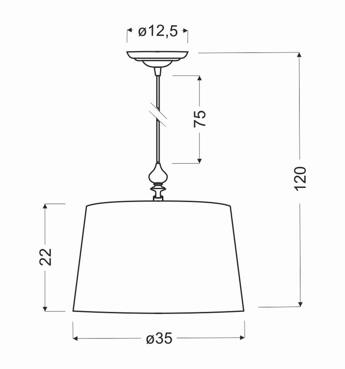Hängeleuchte 31-07155 - Silberfarben, Design, Metall (35/35/120cm)