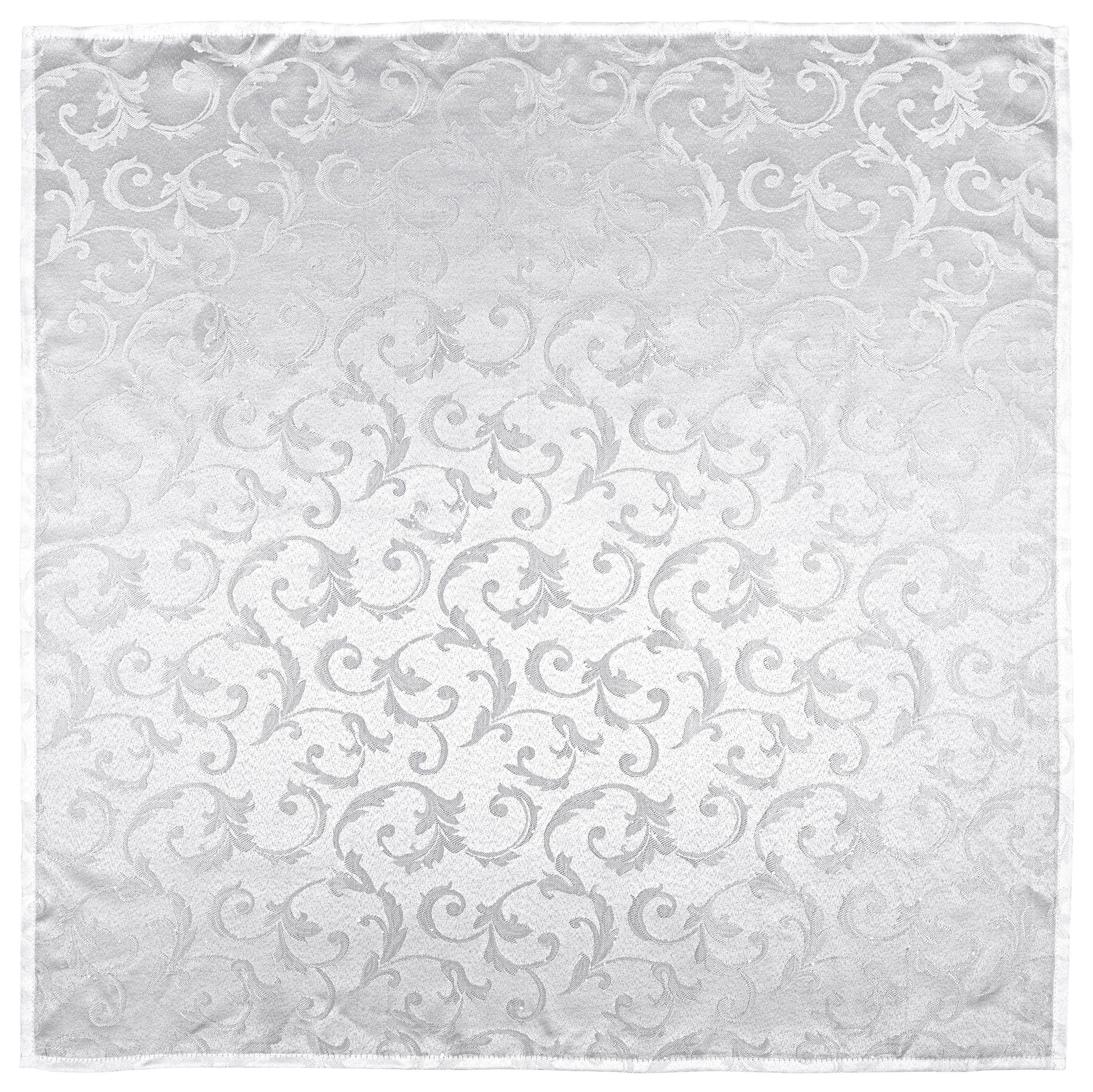 Tischdecke Anita - Weiß, MODERN, Textil (80/80cm) - Luca Bessoni