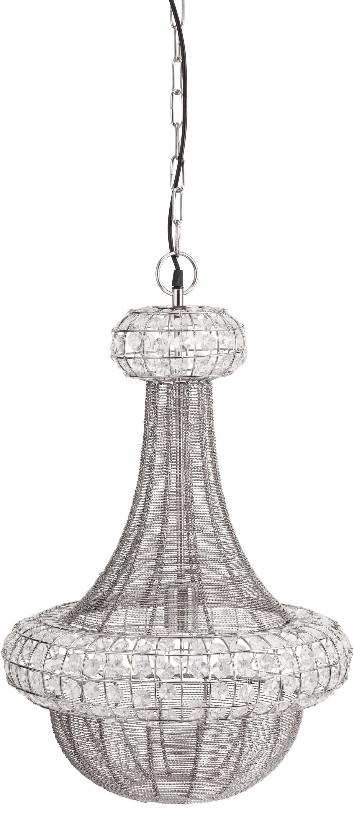 Kronleuchter 3484201 Saba - Silberfarben, KONVENTIONELL, Metall (42/70/42cm)