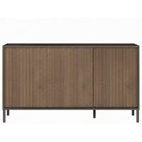 Sideboard Cortina Braun/Lavagrau B: 155cm - Lavagrau/Braun, MODERN, Holzwerkstoff (155/84/40cm)