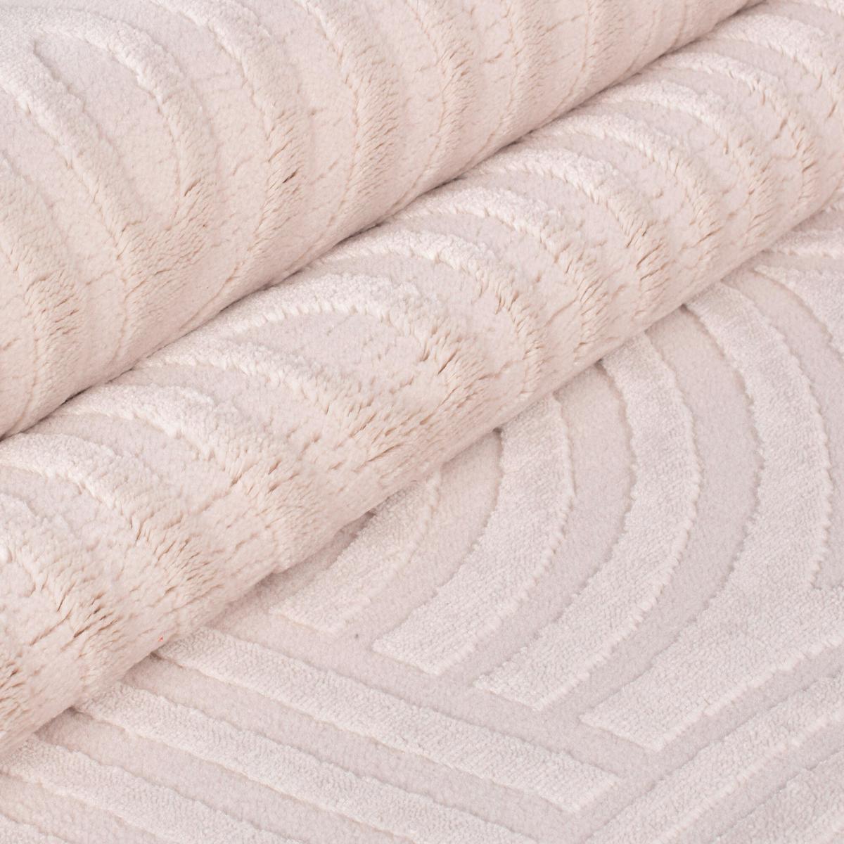 Webteppich Sahara - Creme, Design, Textil (80/150cm) - Novel