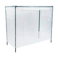 Hochbeet-erweiterung Abdeckung - Transparent, Basics, Kunststoff (55/105/118cm)