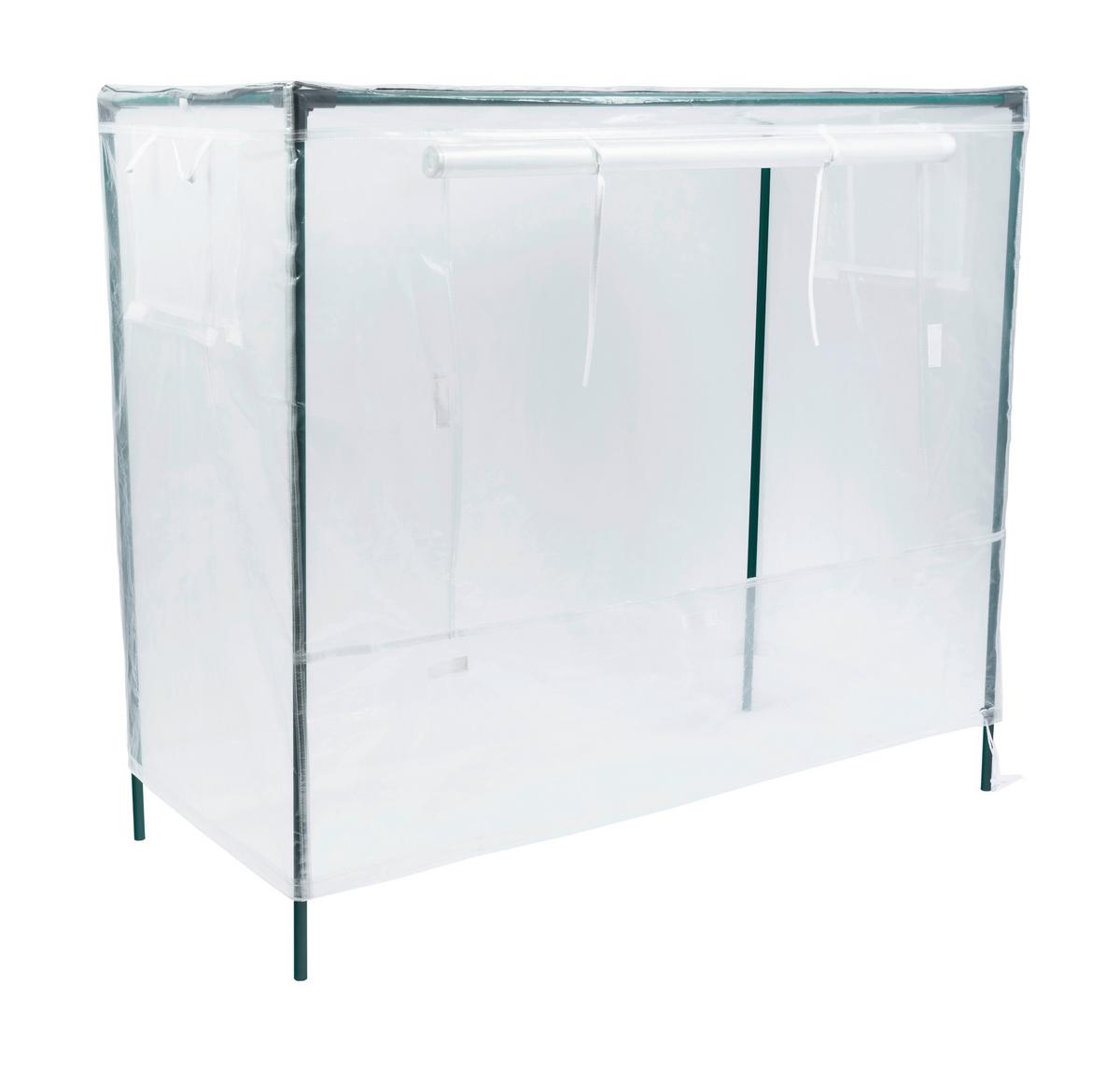 Hochbeet-erweiterung Abdeckung - Transparent, Basics, Kunststoff (55/105/118cm)