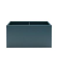 Pflanzentopf Pflanzkasten 100x50x50 - Anthrazit, Basics, Metall (50/50/100cm)