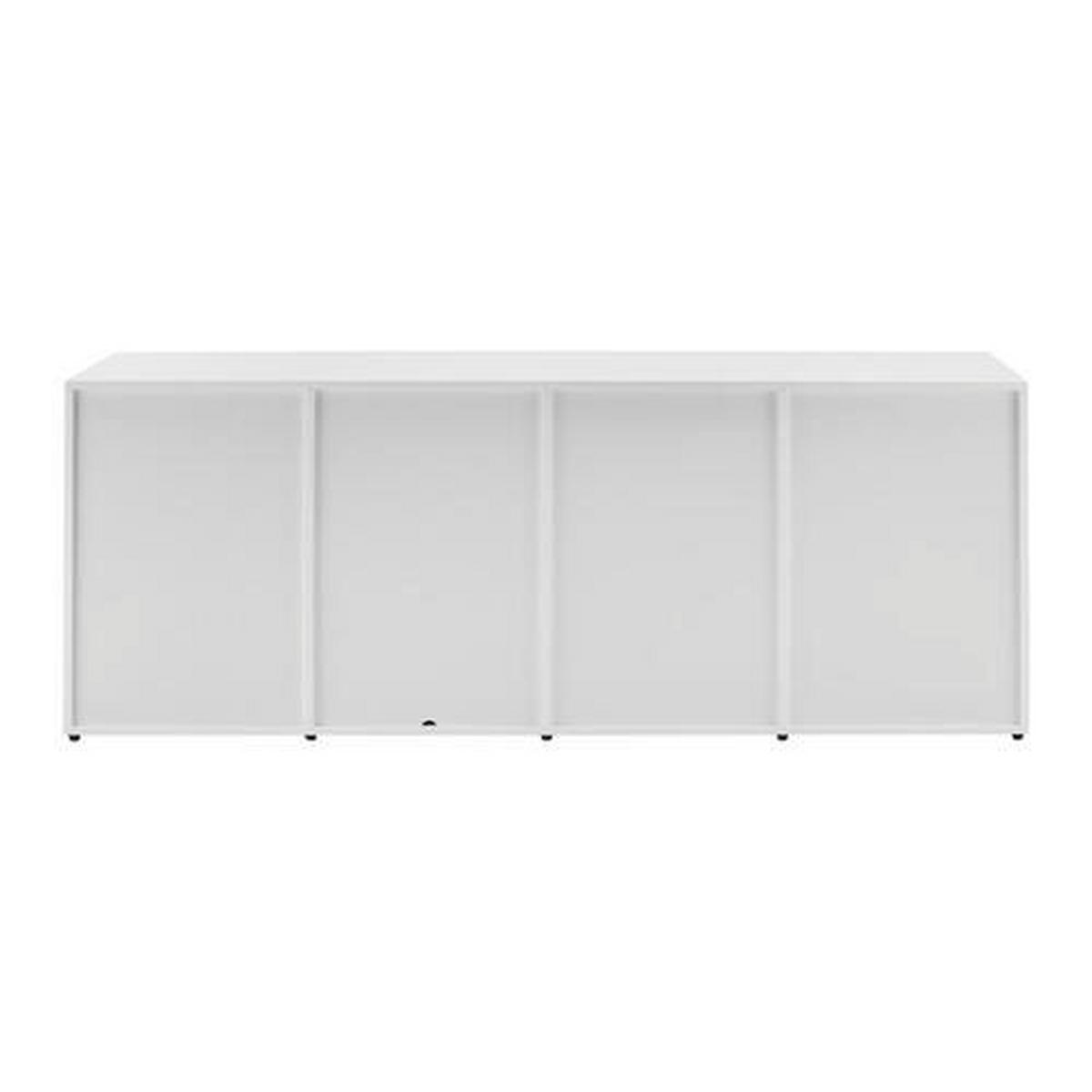 Komoda MICK - hnedá/čierna, Modern, plast (180/69,5/40cm) - Modern Living