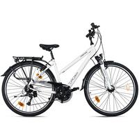 Trekkingrad Damen 28 Zoll - Weiß, Basics, Metall (25/140/60cm)