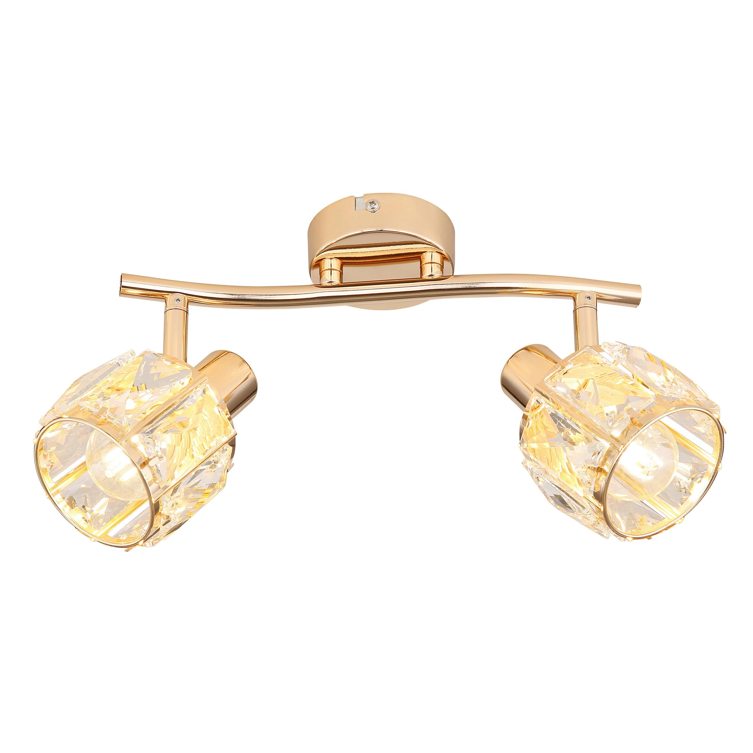 Deckenleuchte 92-23483 Dubai - Roségold, KONVENTIONELL, Glas/Metall (28/9/18cm)