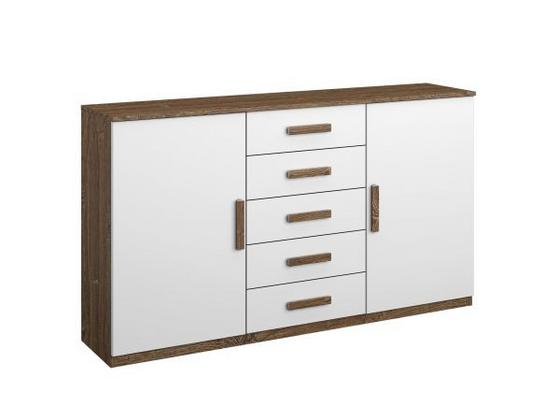 Komoda Bernau - Moderní, dřevěný materiál (149/86/37cm) Komoda Bernau - Moderní, dřevěný materiál (149/86/37cm)