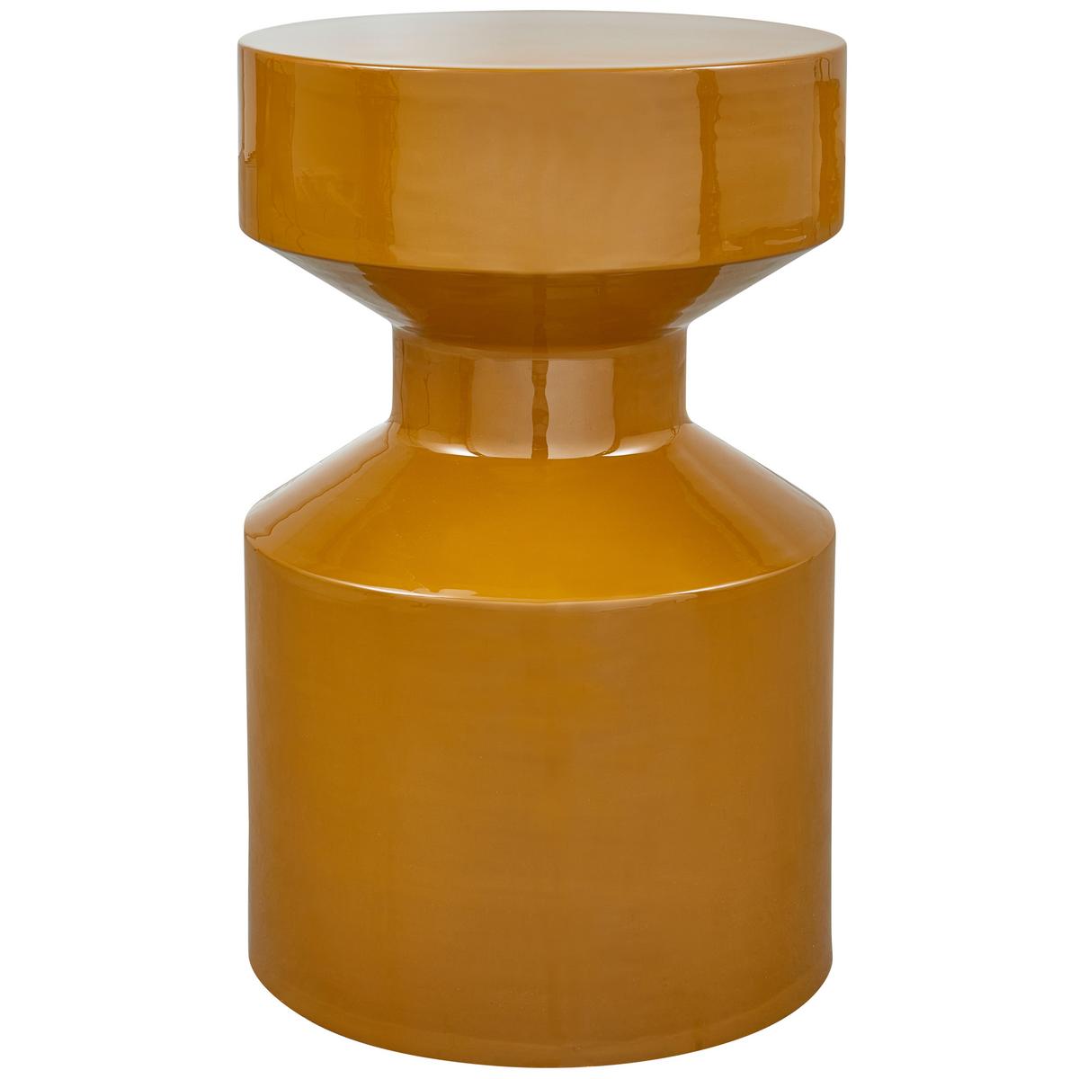 Beistelltisch Ferry Honig B: 30 cm - Honig, Design, Metall (30/30/47cm) - Livetastic