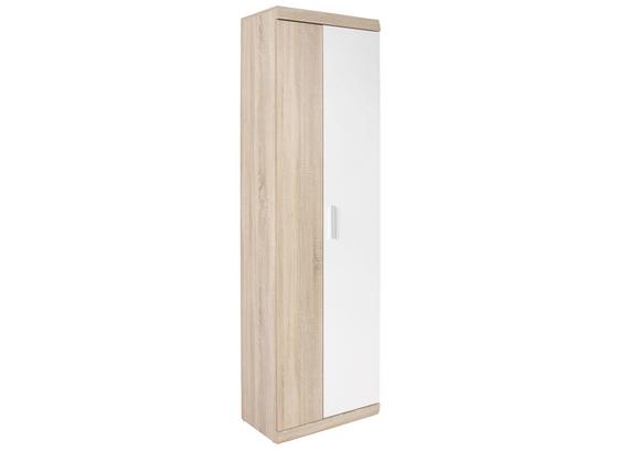 Előszoba Szekrény Imperial - Tölgyfa/Fehér, modern, Faalapú anyag (60/196/36cm) Előszoba Szekrény Imperial - Tölgyfa/Fehér, modern, Faalapú anyag (60/196/36cm)