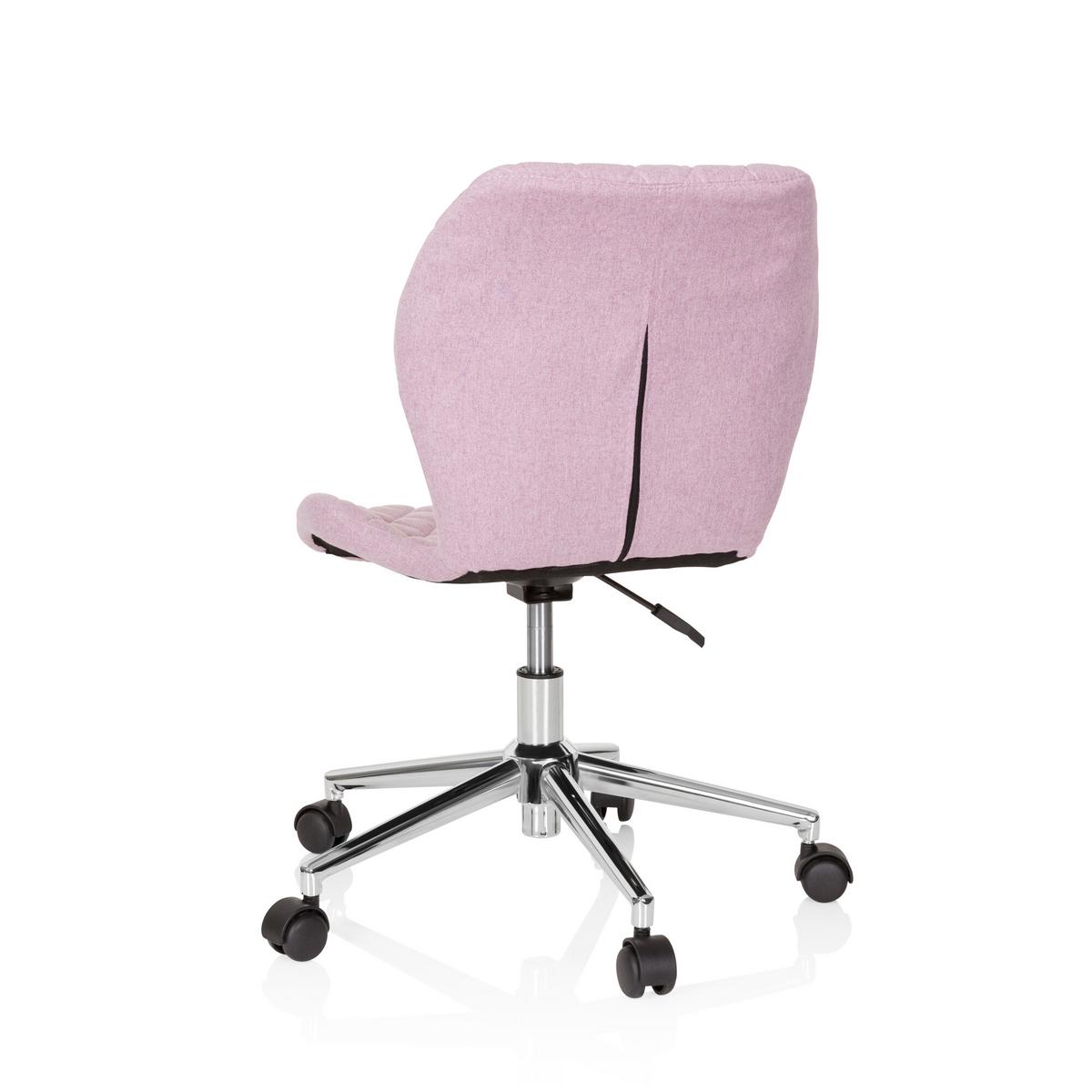 Jugenddrehstuhl Joy II Rosa - Rosa, Basics, Kunststoff/Textil (47/73-83/43cm) - MID.YOU