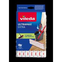 Návlek na mop VILEDA ULTRAMAX MICROFIBRE 2V1 - červená, Konventionell, textil/plast - Vileda