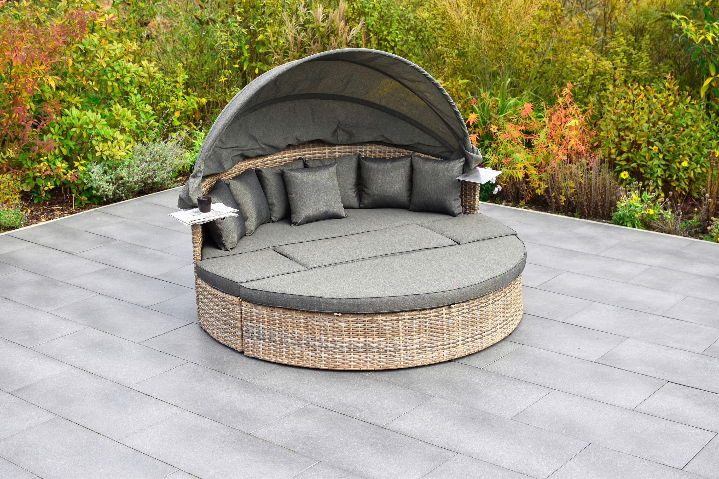 Gartenmuschel Riva Premium Relaxinsel