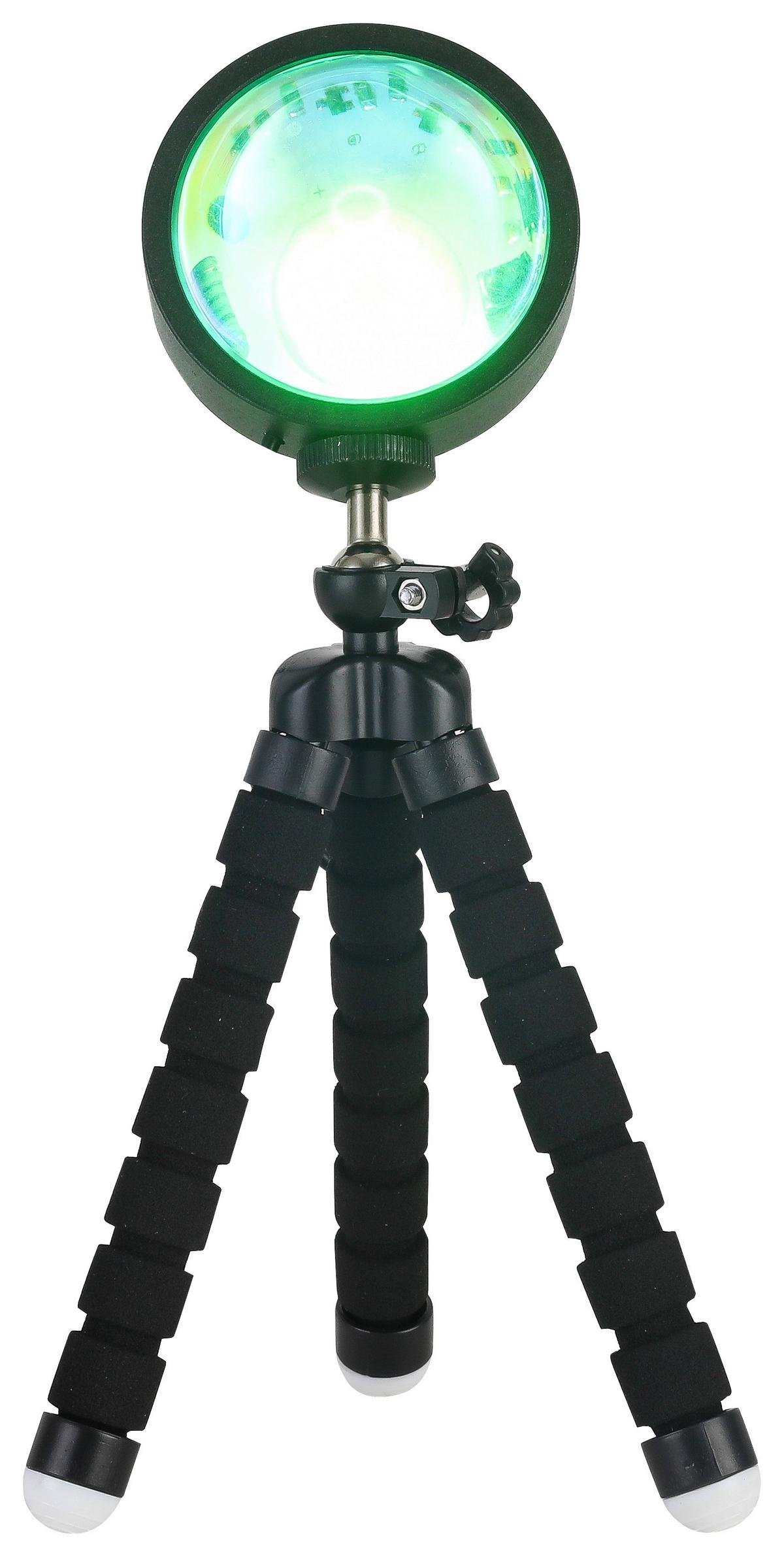 Led-dekoleuchte Addison Addison - Schwarz, MODERN, Kunststoff/Metall (6,3/23,5cm) - Luca Bessoni